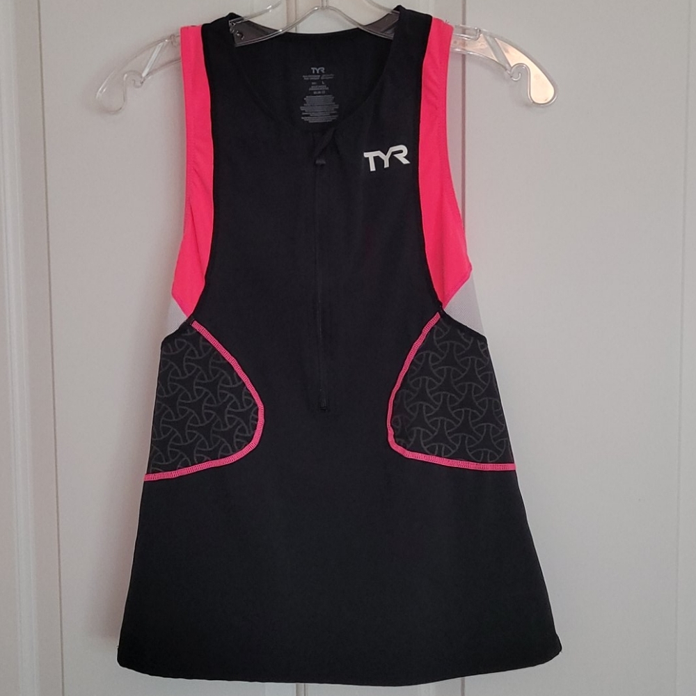 Tyr triathlon racer back top